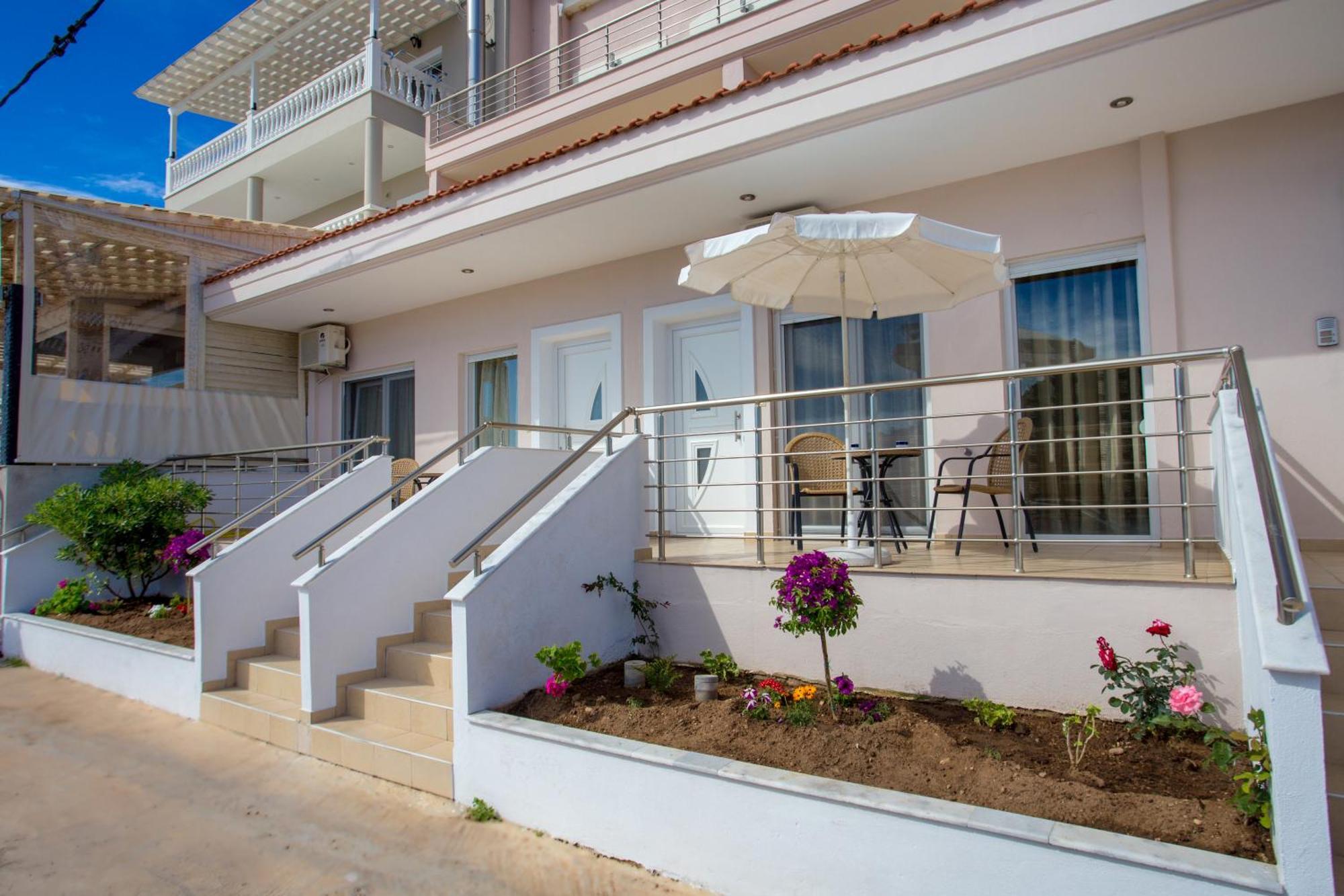 Al Mare Villas Skála Marión الغرفة الصورة